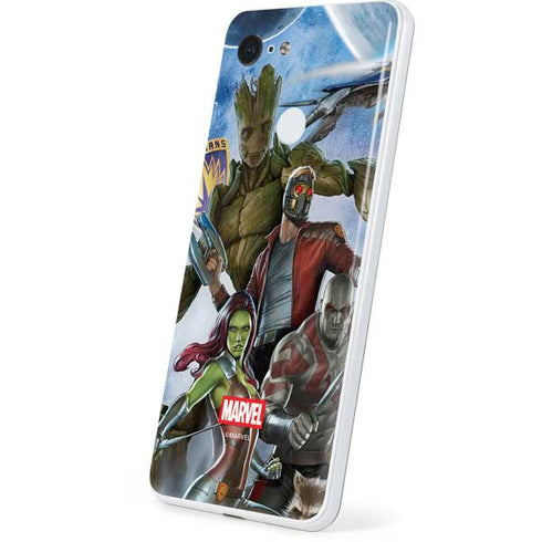 Marvel Guardians of the Galaxy Galactic Mission Google Pixel 3 Skin